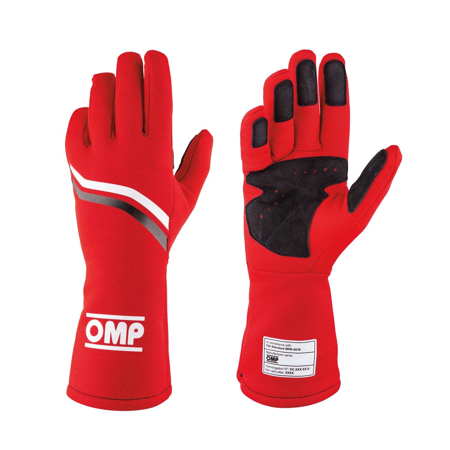 OMP DIJON MY21 Racing Gloves (FIA homologation)