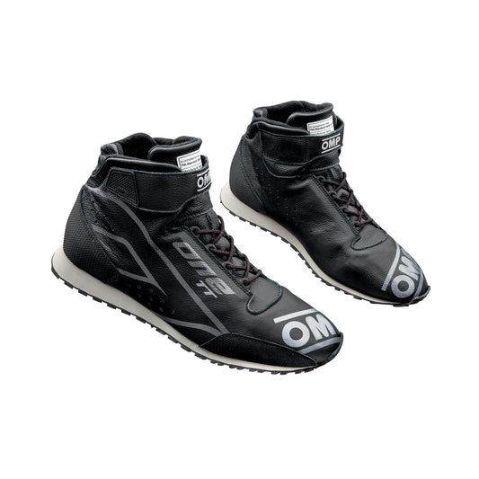 OMP ONE TT Racing Shoes Black (FIA )
