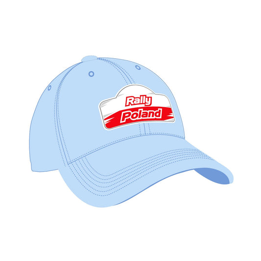 Rally Poland ERC Kids Logo Baseball Cap blue