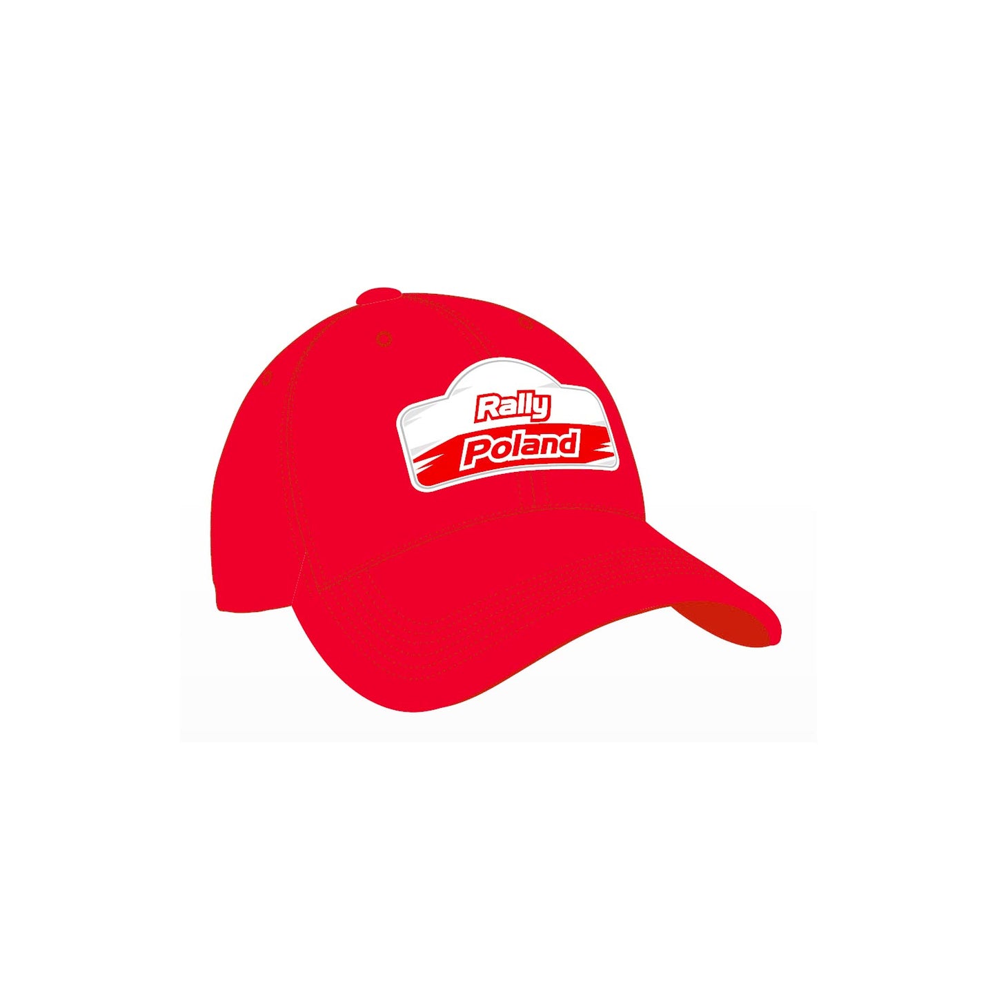 Rally Poland ERC Kids Logo Baseball Cap red