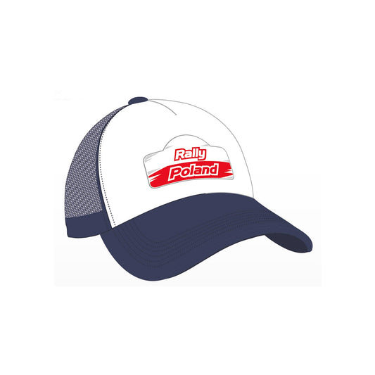 Rally Poland ERC Kids Trucker Baseball Cap navy blue - Rental Sports