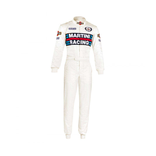 Sparco MARTINI RACING Suit white (FIA homologation)