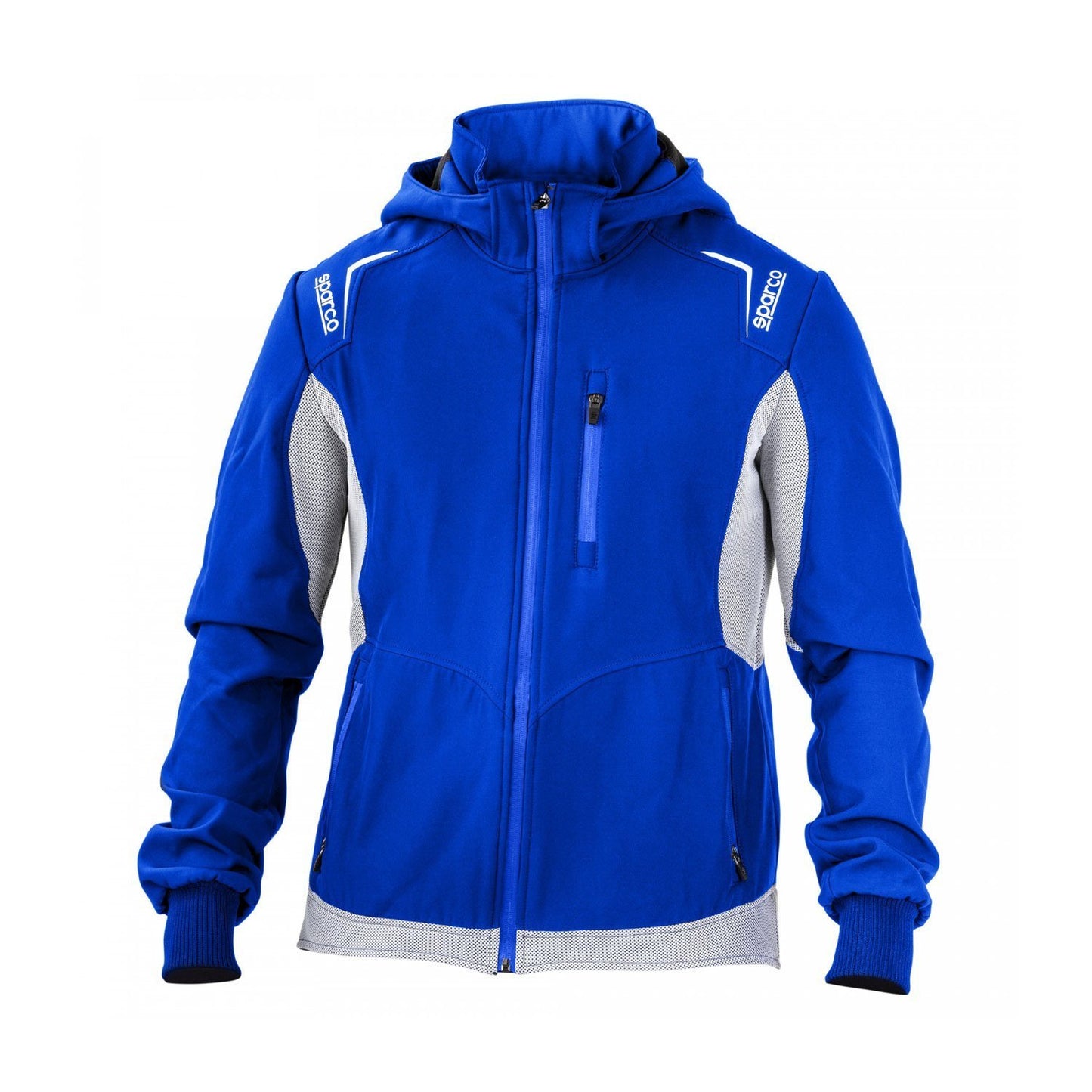 Sparco Italy Mens TOP-TECH Softshell Jacket Blue