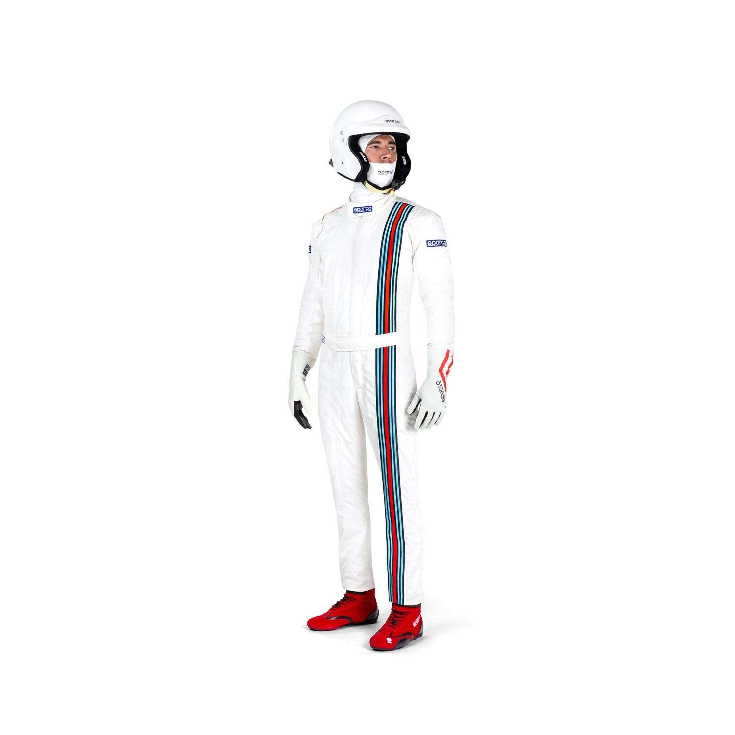 Sparco VINTAGE Racing Suit white (FIA homologation) - Rental Sports
