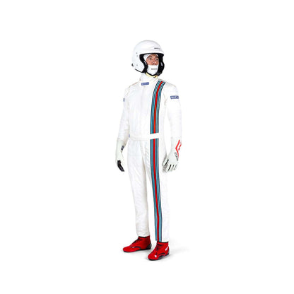 Sparco VINTAGE Racing Suit white (FIA homologation) - Rental Sports