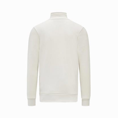 Sudadera para hombre 1/4 zip Seasonal white F1 2023